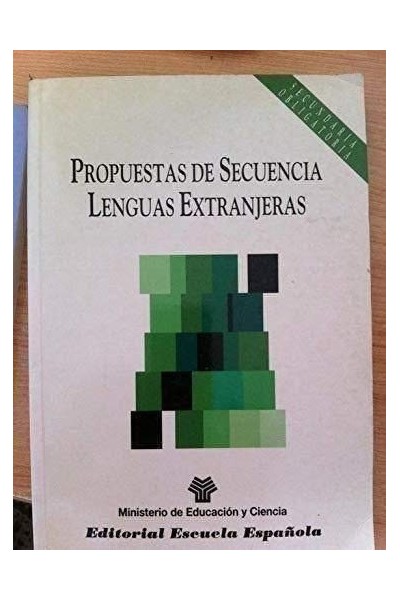 Propuestas de secuencia lenguas extranjeras. Secundaria obligatoria